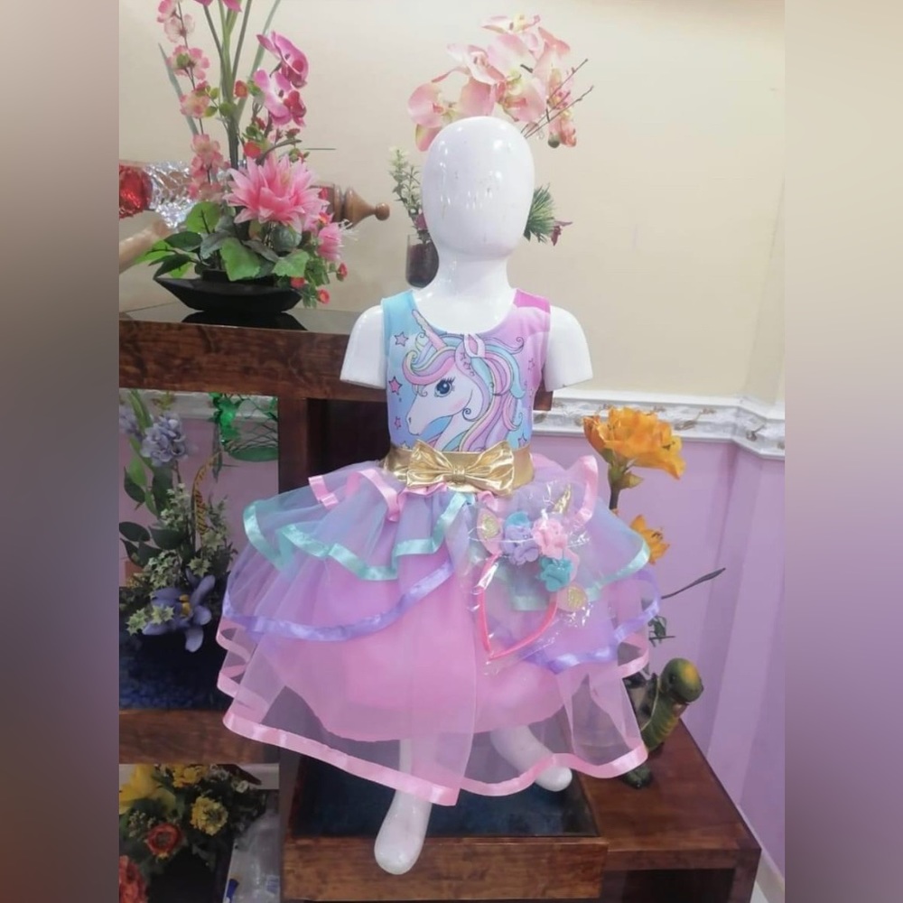 Unicorn Tutu Dress size 6-8
